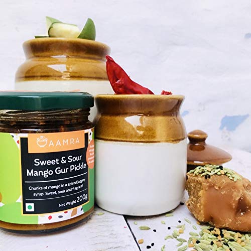 Aamra Sweet & Sour Mango Gur Pickle, 200g