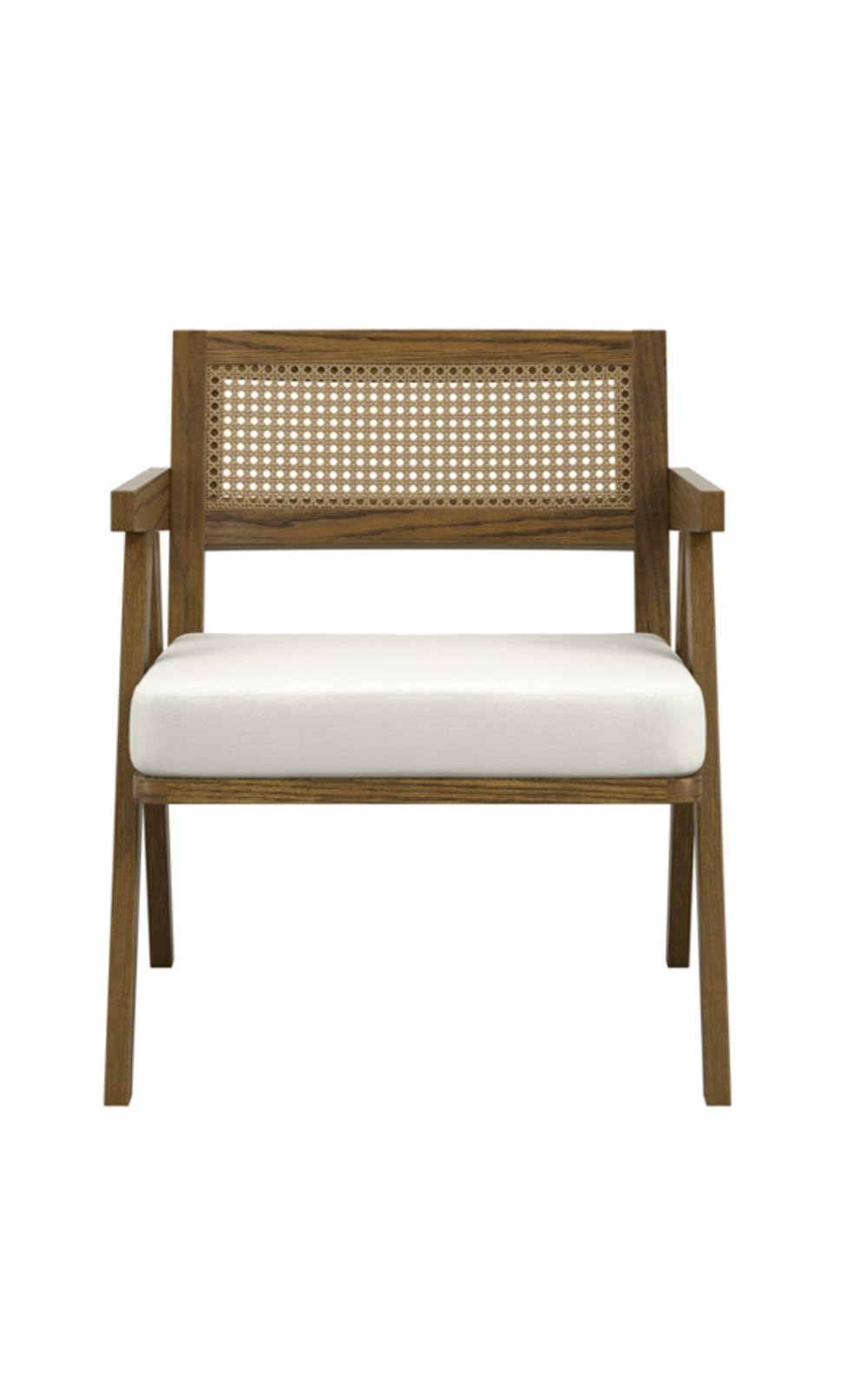 Chaise contemporaine Arizona tissage écru chaise salle à manger design