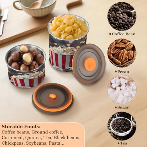 Blueangle Contenedor Hermético de Acero Inoxidable para Café 500ml miniatura 5