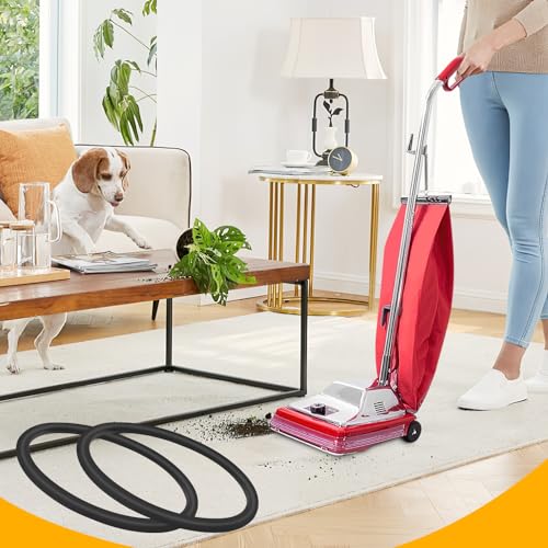 Image of Vacuum Belt, 20 Pack Belt 30563B Round Vacuum Cleaner Belts Upright Vacuum Belt Compatible with Sanitaire Eureka Vacuum Cleaner, Style RD, SC679K C2094 Belt