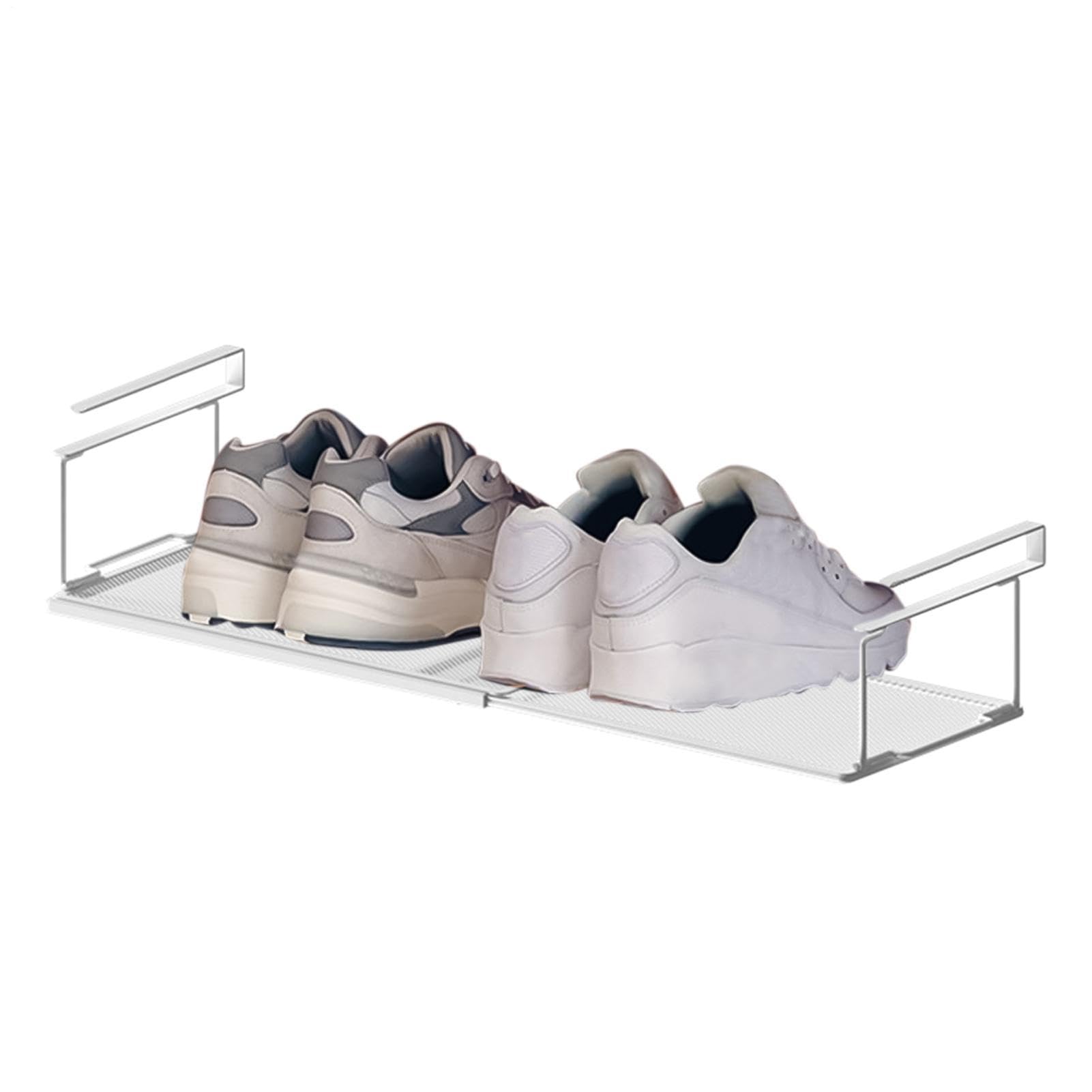 Organisateur sous placard extensible et étagère de rangement pour meuble amovible