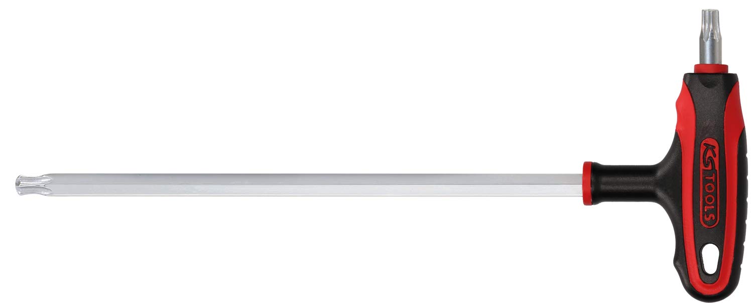 KS Tools 1512755 ERGOTORQUEplus T-Grip Allen Key Torx Ball Head, T10