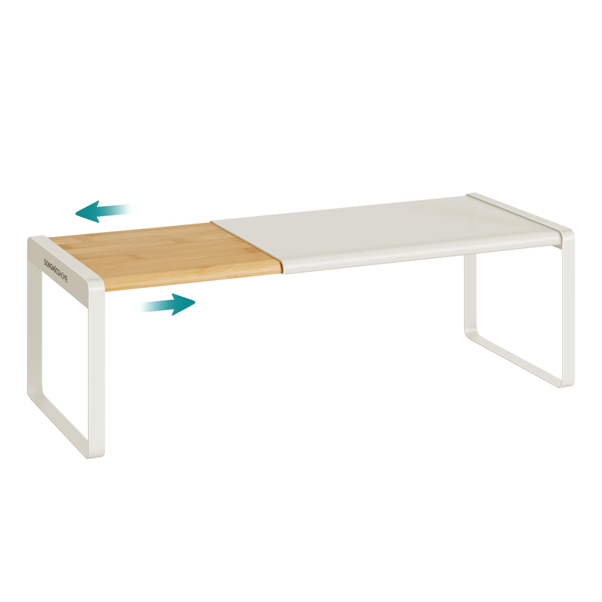 SONGMICS Bamboo Spice Rack β Expandable Cupboard Shelf