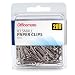Officemate OIC Small #3 Size Paper Clips, Silver, 200 in Pack (97219)