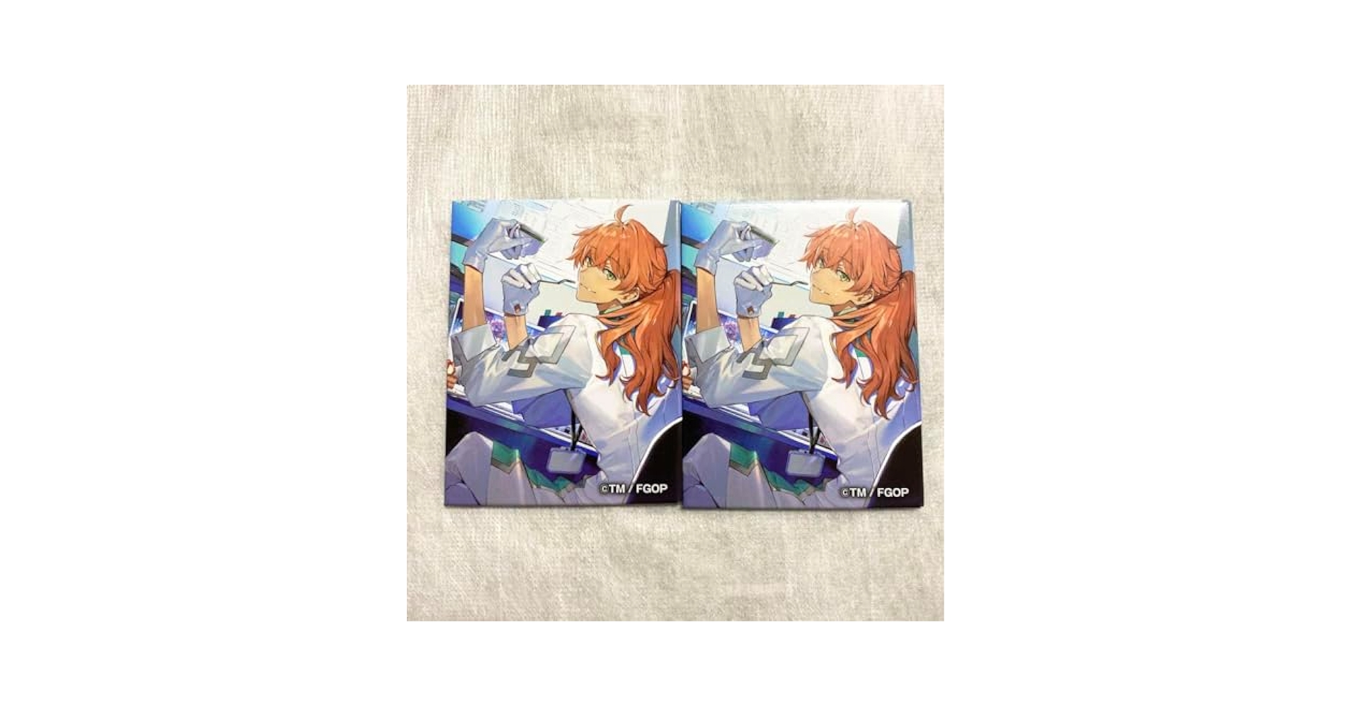 FGO 缶バッジ　ロマニ•アーキマン　スクエア　ローソン　テイク•ロマンス 71OhCitXNDL._UF350,350_QL50_.jpg