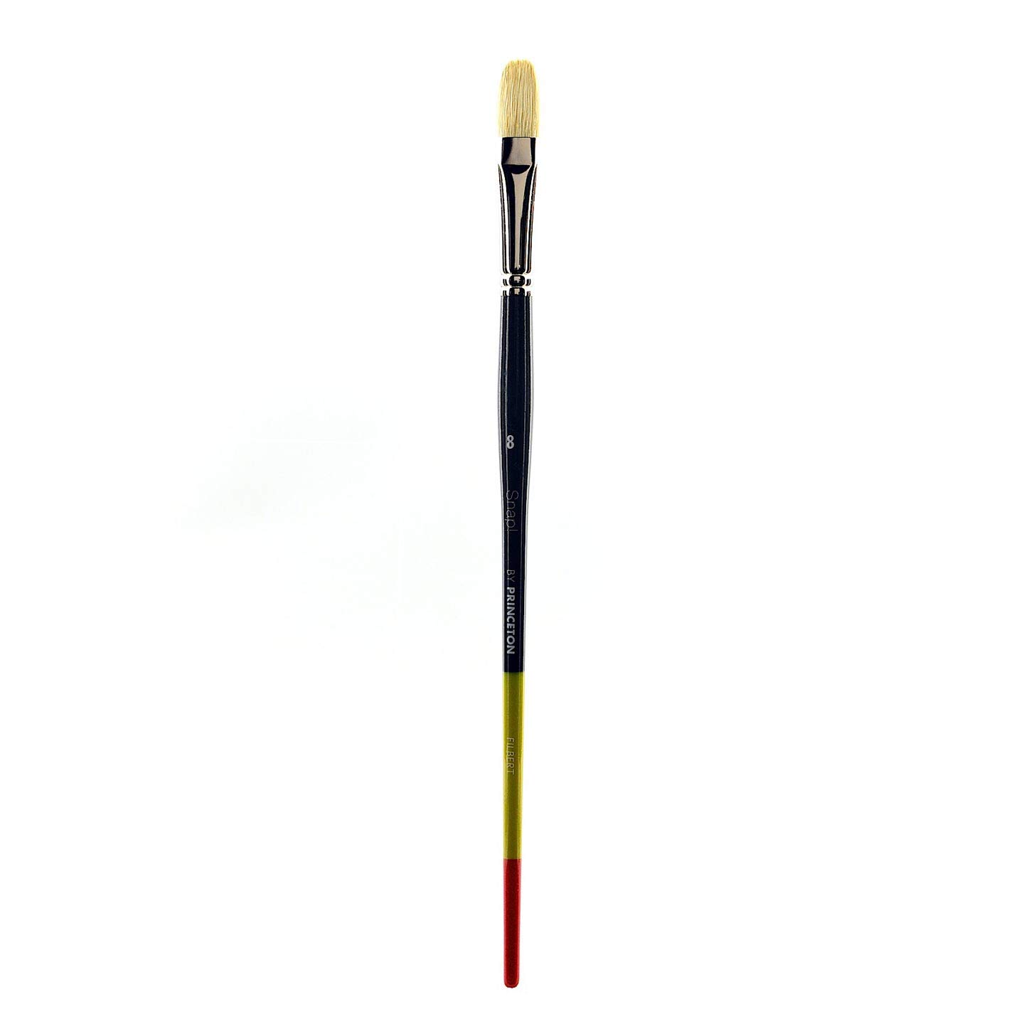 Princeton Snap! 9700FB-8 SNAP Brush Bristle Filbert 8, Multicolor