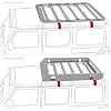 Go Rhino - 5910010T - Go Rhino! SRM Gutter Mount Bracket Kit - 4 PCS