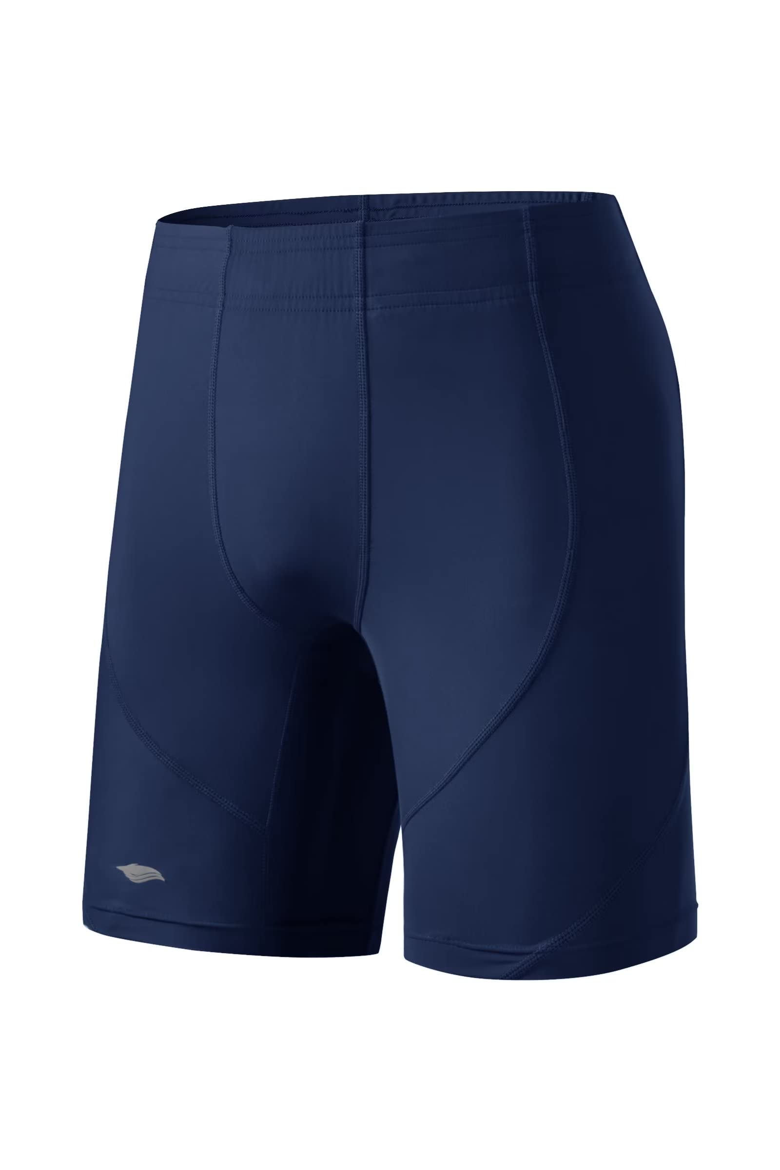 Eteoepo Men's Swim Jammers, Athletic Training Endurance Swimming Swimsuit Jammer Racing Competition Swimwear