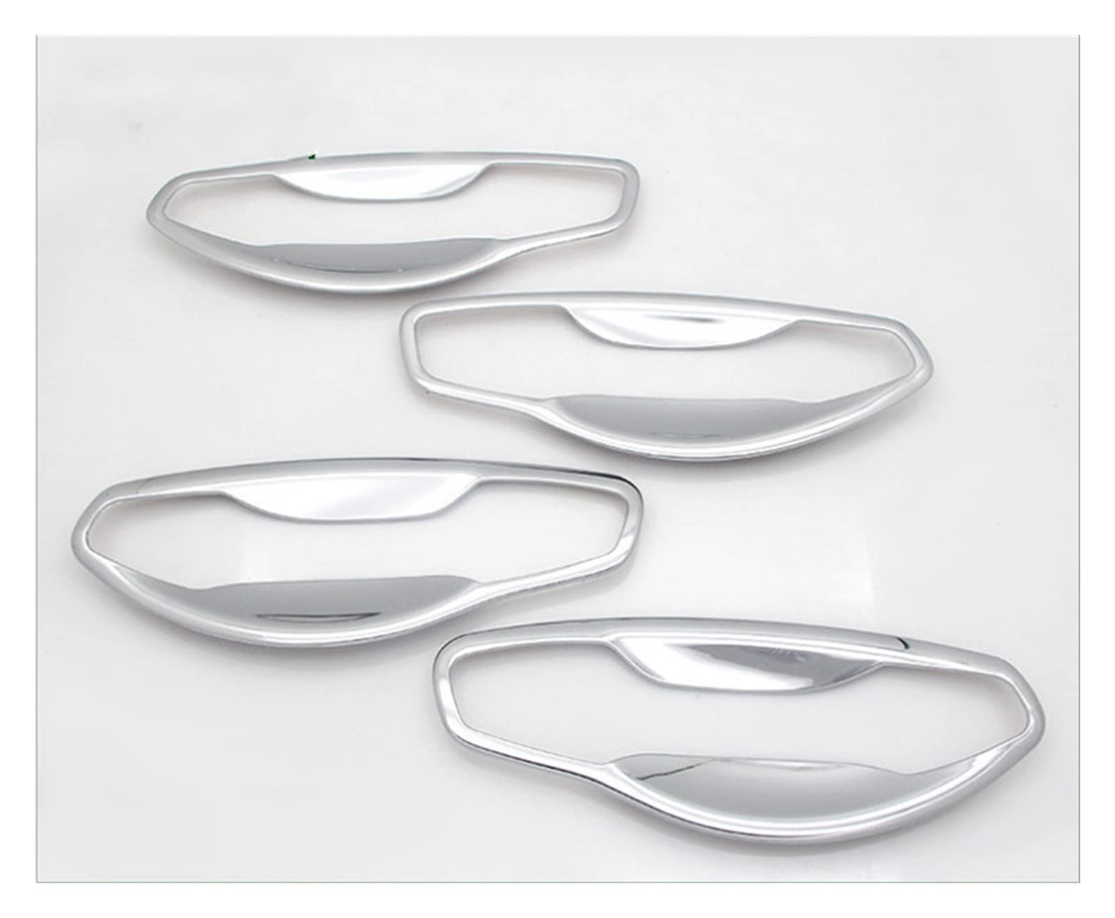 FAHBSTR Exterior Door Handle Cover for Hyundai Santa FE / IX45 2013-2016 Chrome Car Door Handle Cup Bowl Cover Trim