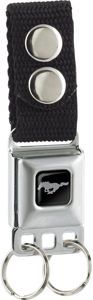 unisex adult Buckle-down Keychain - Mustang Key Chain, Multicolor, One Size US