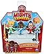 Mighty Express Kinderfiguren 3er Set - mit Gleisstück und Schranke, zur Ergänzung von Spielsets, ab 3 Jahren