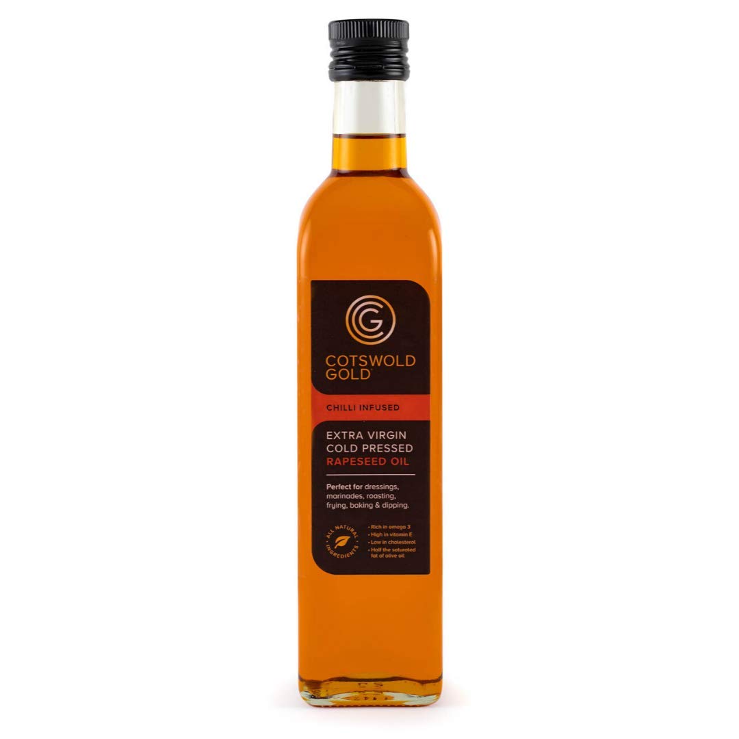 Cotswold Gold Chilli Infused Rapeseed Oil 500 ml