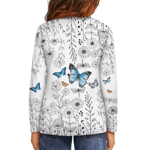 Image of Long Sleeve Shirts for Girls Winter Tops 3-16t Cartoon T Shirts for Fall Clothes