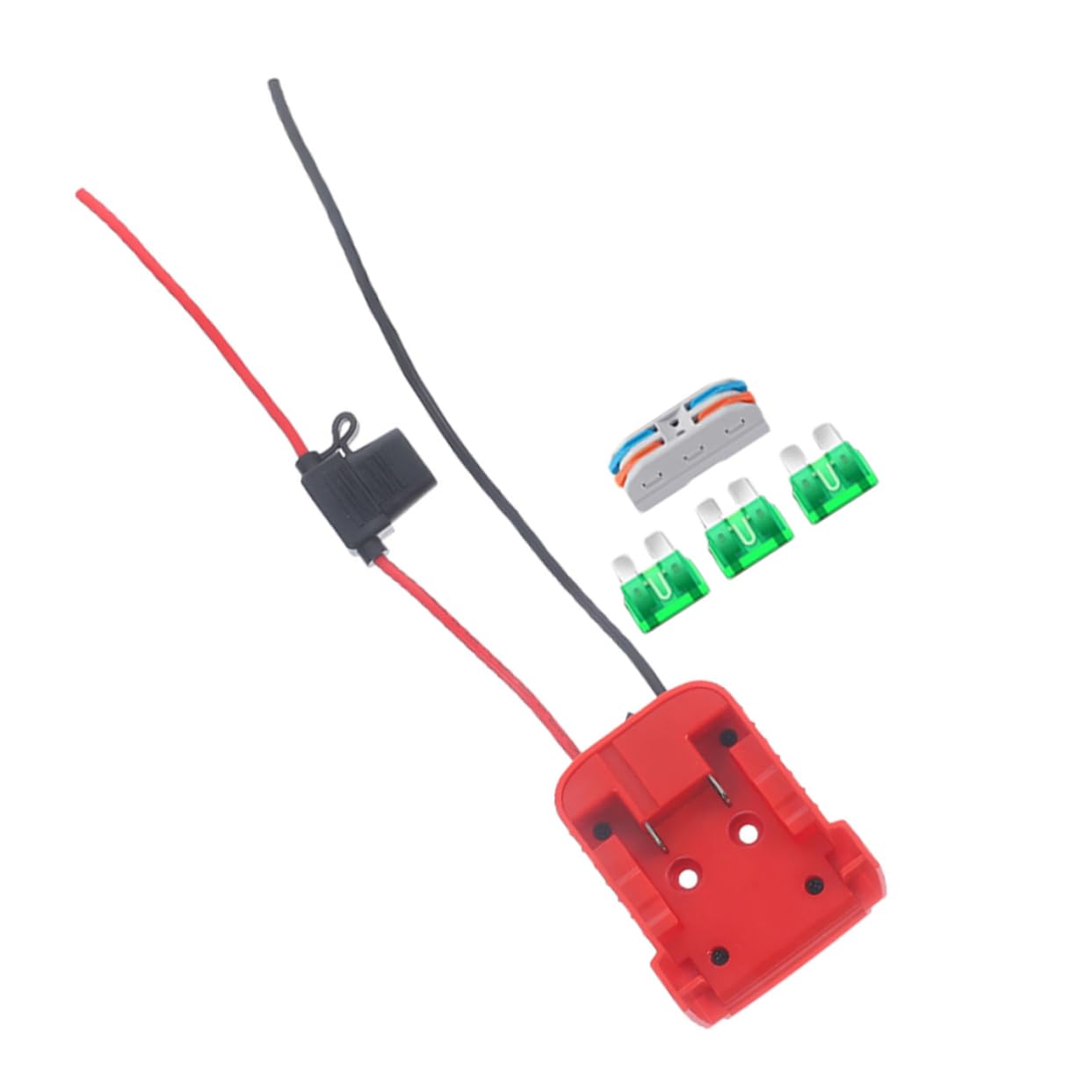 POPETPOP 3sets Adattatore Batteria Per Utensili Elettrici Connettore Power Dock Compatibile Facile Installazione e Resistente Per Prolungato