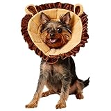 Alfie Pet - Noah Recovery Collar (for Dogs and Cats) - Pattern: Lion, Size: Large