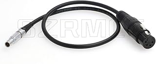 SZRMCC 2 Pin Male to XLR 4 Pin Female Power Cable for ARRI Alexa Camera kit 12V to Practilite 602 Camera Monitor (Straight Cable)