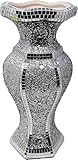 Versatile: perfetto per esporre fiori o come vaso decorativo indipendente, aggiungendo glamour ed eleganza alla tua casa.