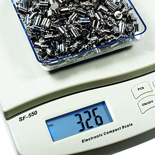 Báscula digital de cocina postal 25KG/1G con función de conteo miniatura 7