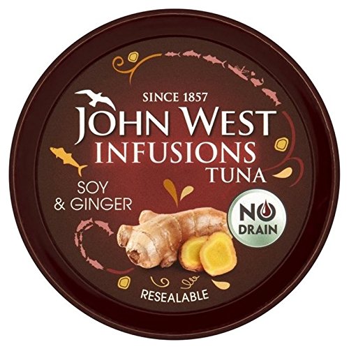 John West Tuna Infusions With Soy & Ginger 80g Pack of 6
