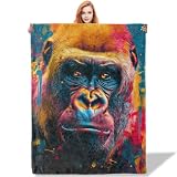 Plistiz Vibrant Gorilla Pattern