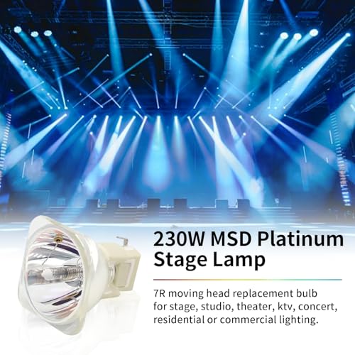 Lámpara bulbo para luz móvil 7R 230W para escenario miniatura 3