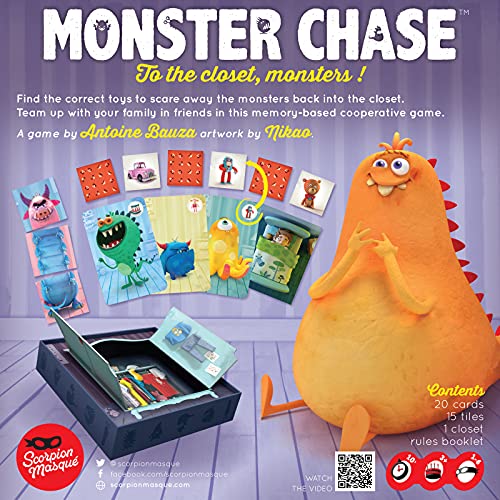 Monster Chase Juego Cooperativo de Memoria para Niños miniatura 3