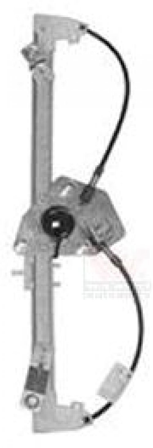 VAN WEZEL 0680263 Fensterheber Hinten Links Elektrisch ohne Elektromotor Kompatibel mit BMW X3 E83 51353448251