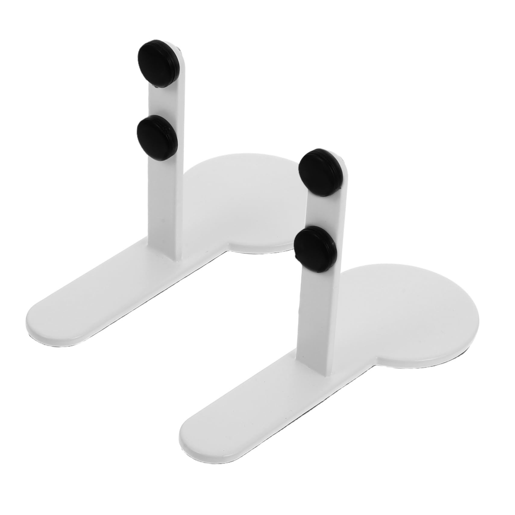OUNONA 2pcs Desk Pegboard Clamp Bracket Office Pegboard Mounting Feet Tabletop Holder for Accessories