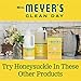 MRS. MEYER'S CLEAN DAY Liquid Dish Soap, Biodegradable Formula, Honeysuckle, 16 fl. oz - Pack of 3