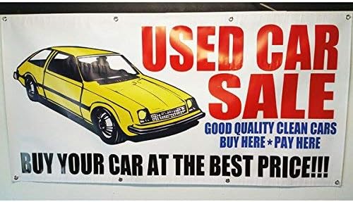 自動車中古車店向け 大型バナー アメリカ ガレージ バナーシリーズ 並行輸入品