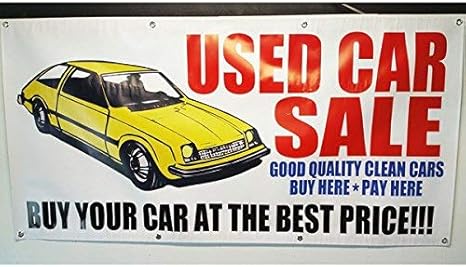 Amazon Co Jp 自動車中古車店向け 大型バナー アメリカ ガレージ バナーシリーズ 並行輸入品 文房具 オフィス用品