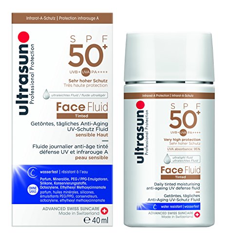 Ultrasun Face Fluid SPF50+ Tinted Honey 40ml - Afbeelding 4
