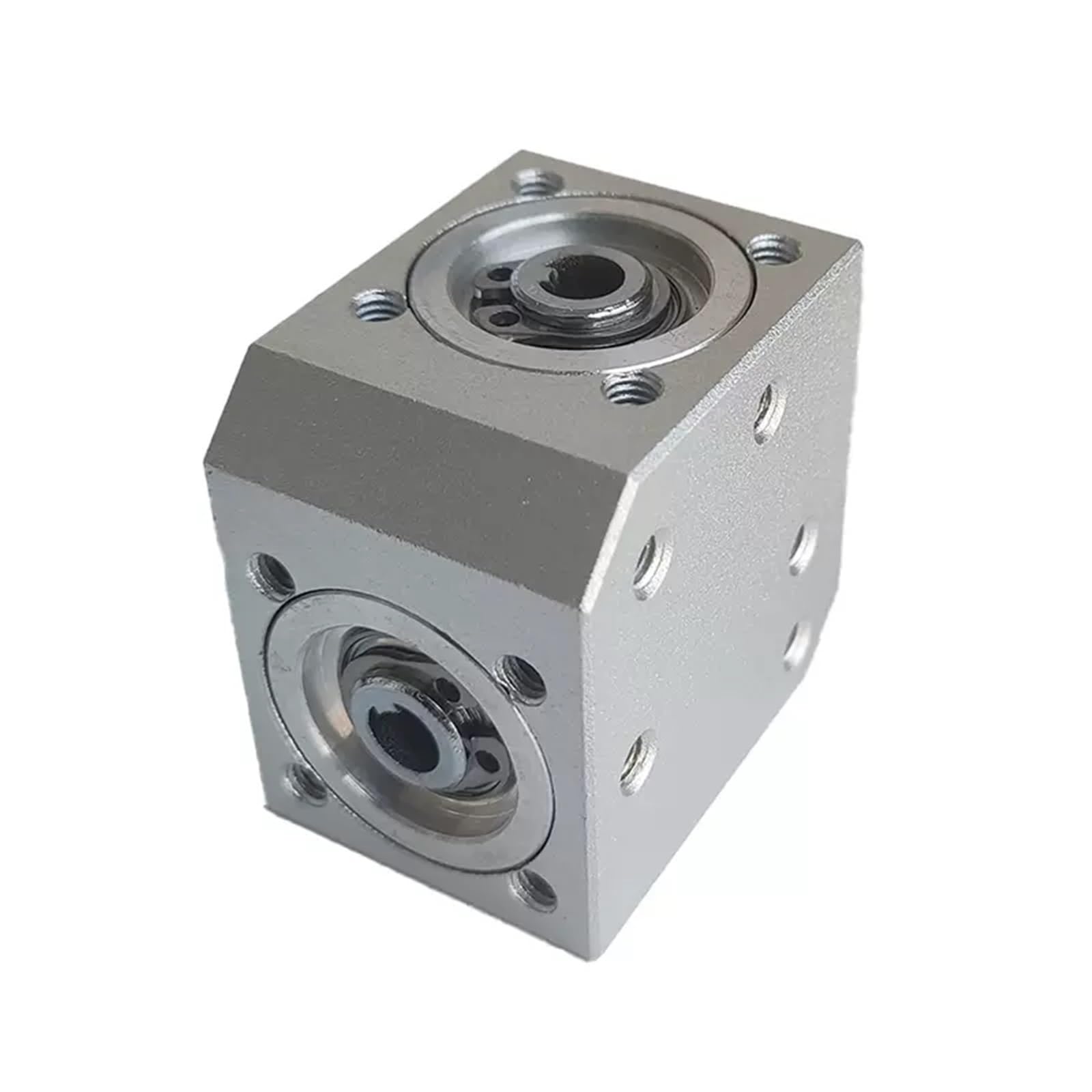 Angle Steering 1pcs Horizontal Commutator 6mm Diameter Shaft Hole Aluminum Gearbox Case 1 Module 20 Teeth Right Angle Steering Gear Driving Change