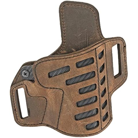 Versacarry Compound Series Holster, OWB, Brown, Size 1, C2211-1 Cover