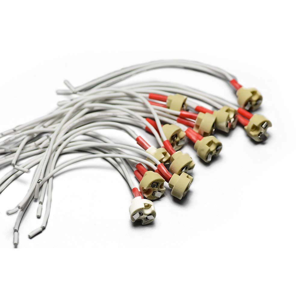 Buy BrightRoom 12pcs MR16 MR11 Led Bulb Holder Base Socket Wire