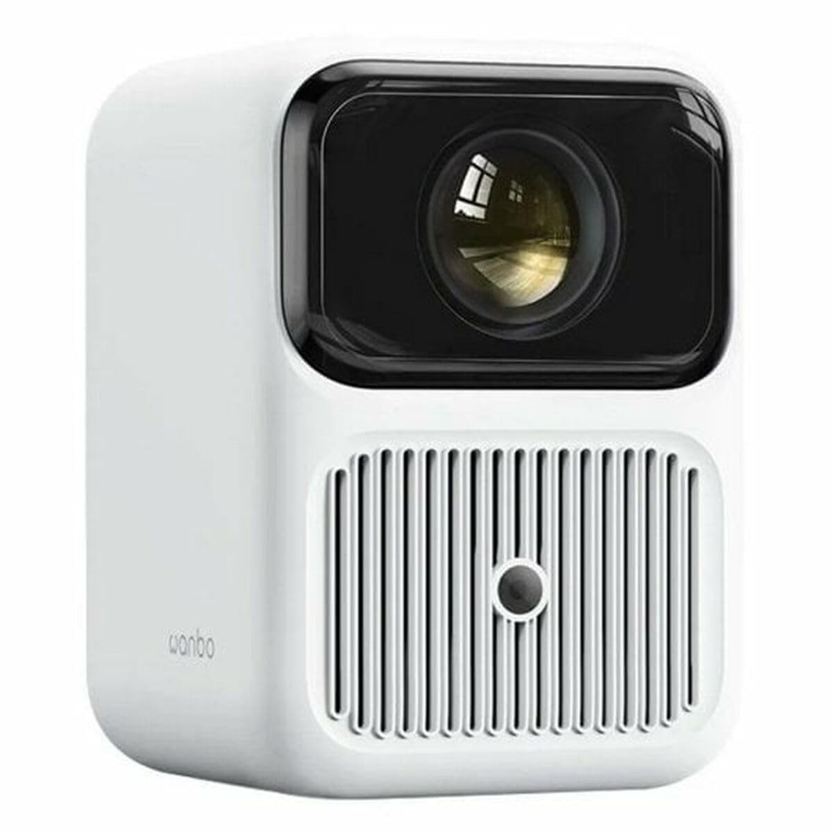 Wanbo Dali 1 | Intégration du projecteur avec vidéo Youtube, Netflix, Prime Video, HBO, etc. | Niveau de luminosité 350 ANSI, 720P, Android 9.0, Mise au Point Automatique, WiFi6, HDMI 1.4, Ports USB
