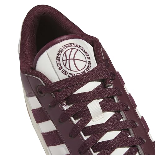adidas Unisex Rapid Court Low Shoes, FTWR White/Maroon/GUM4, 42 EU – Ansicht 5