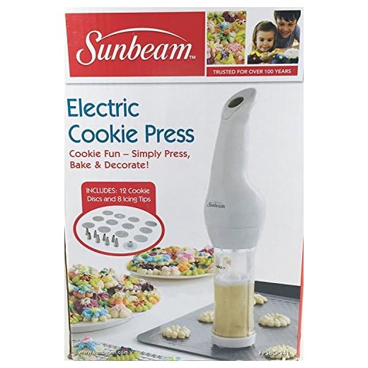 Sunbeam Electric Cookie Press