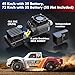 MJX Hyper GO 14211 1/14 Brushless 4X4 RC Desert Trucks with Gyro, RTR All Terrain Short Course Truck, Max 45mph Fast RC Cars for Adults, Electric Powered 2 of 2000 mAh RC Car for Adult