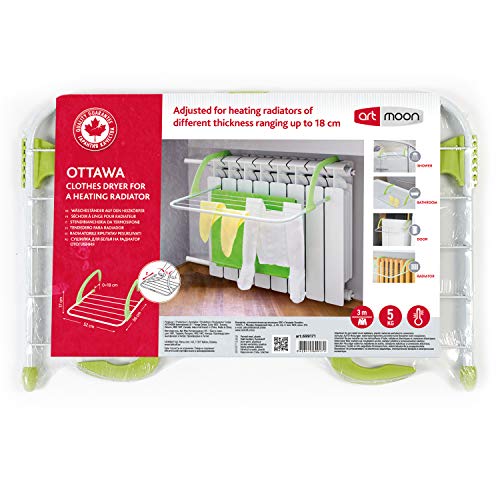 Art moon Ottawa Stendibiancheria da Balcone