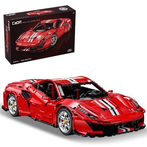 CaDA C61043W 488 1: 8 Sportwagen, Master baustein Sportwagen, 3236 Teile...