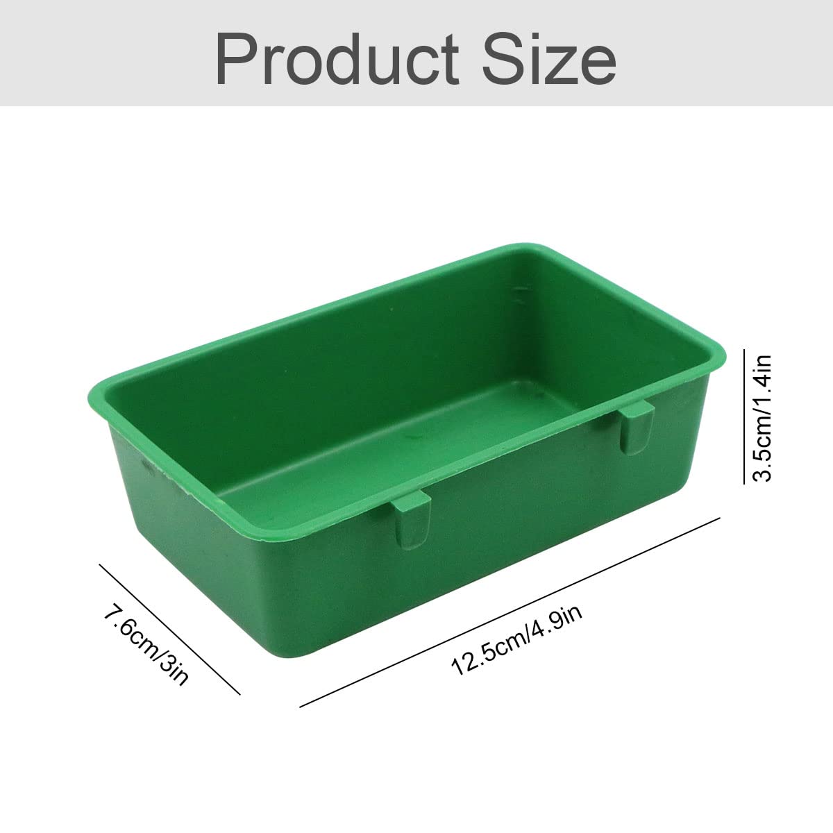 Vasca Bagno E Mangiatoia Per Uccelli Sospesa - Plastica Con Gancio Per Fringuelli, Canarini, Pappagallini