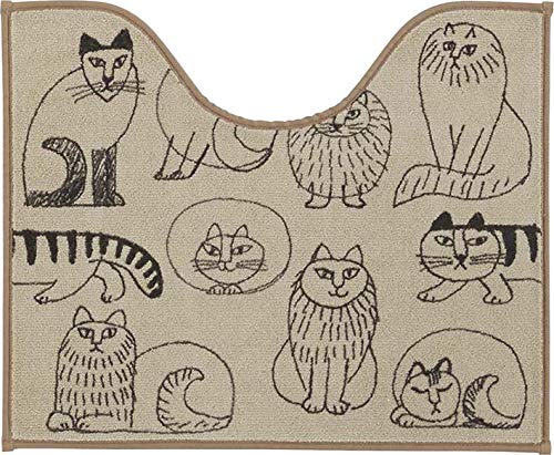 ���T�E���[�\�� �X�P�b�` �g�C���}�b�g 50cm×60cm�ό` ���{�� LISA LARSON �x�[�W�� (QE1409-65)