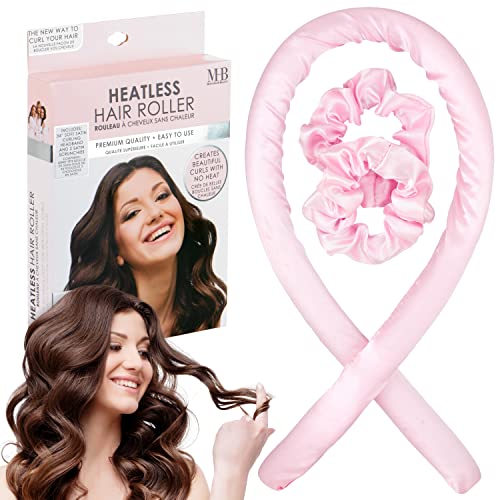 Heatless Hair Roller & Scrunchies Set