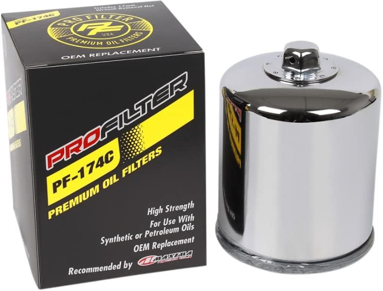 Pro Filter PF-174C Replacement Oil Filter - Chrome