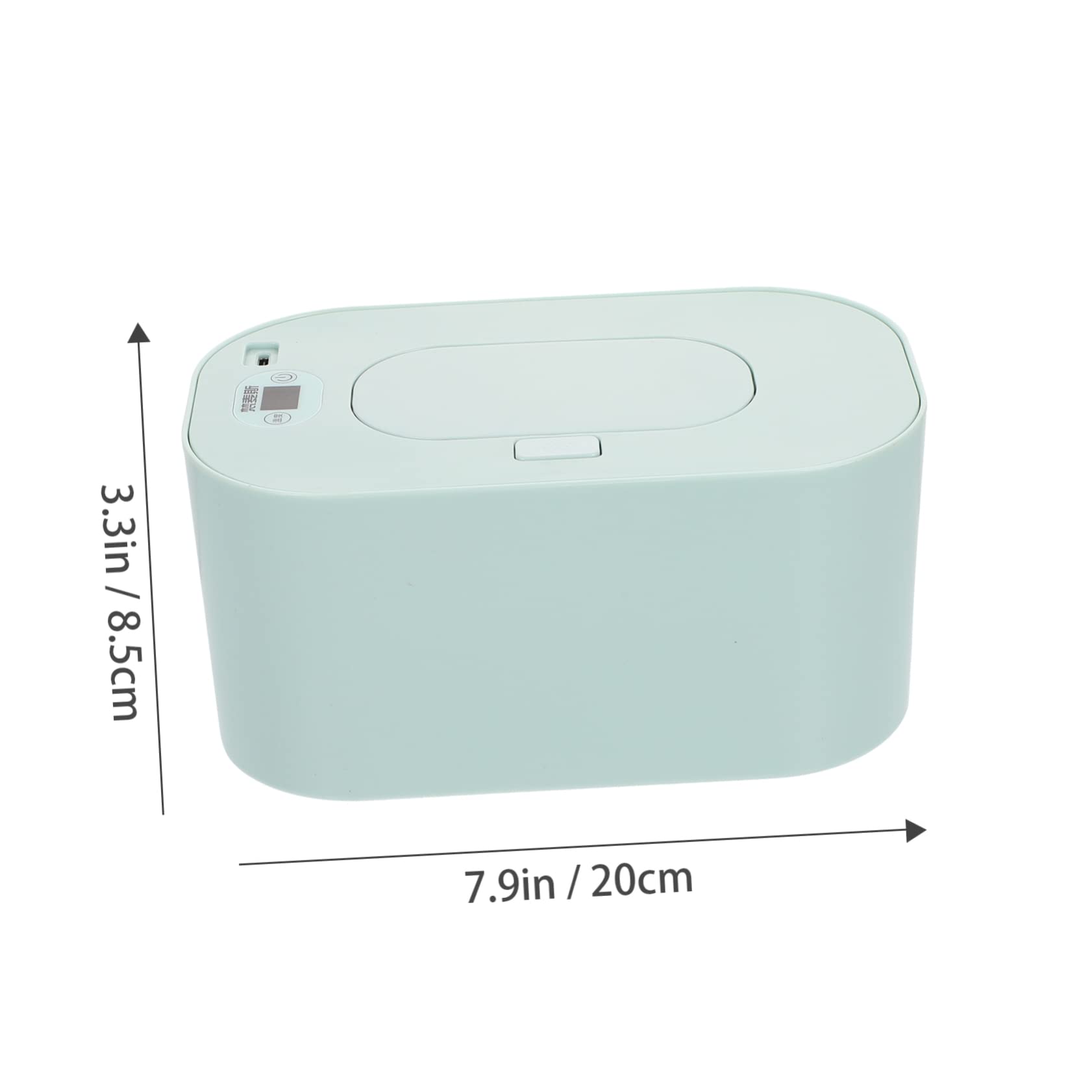 WOONEKY USB Feuchttuchwärmer mit LED Anzeige Tragbare Wärmebox aus Pp für Zuhause und Outdoor 5v 10w Leistung Inklusive USB Datenkabel für Babypflege
