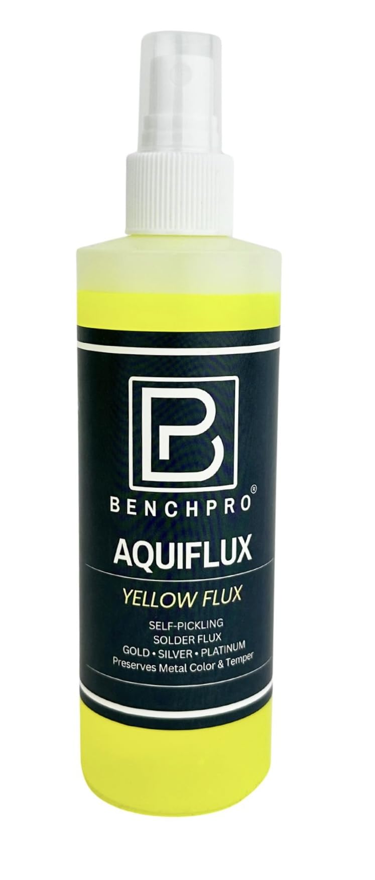 Aquiflux topnik samotrawiący do metali szlachetnych, złota i srebra, biżuteria i twarde lutowanie, 230 ml (pół litra)