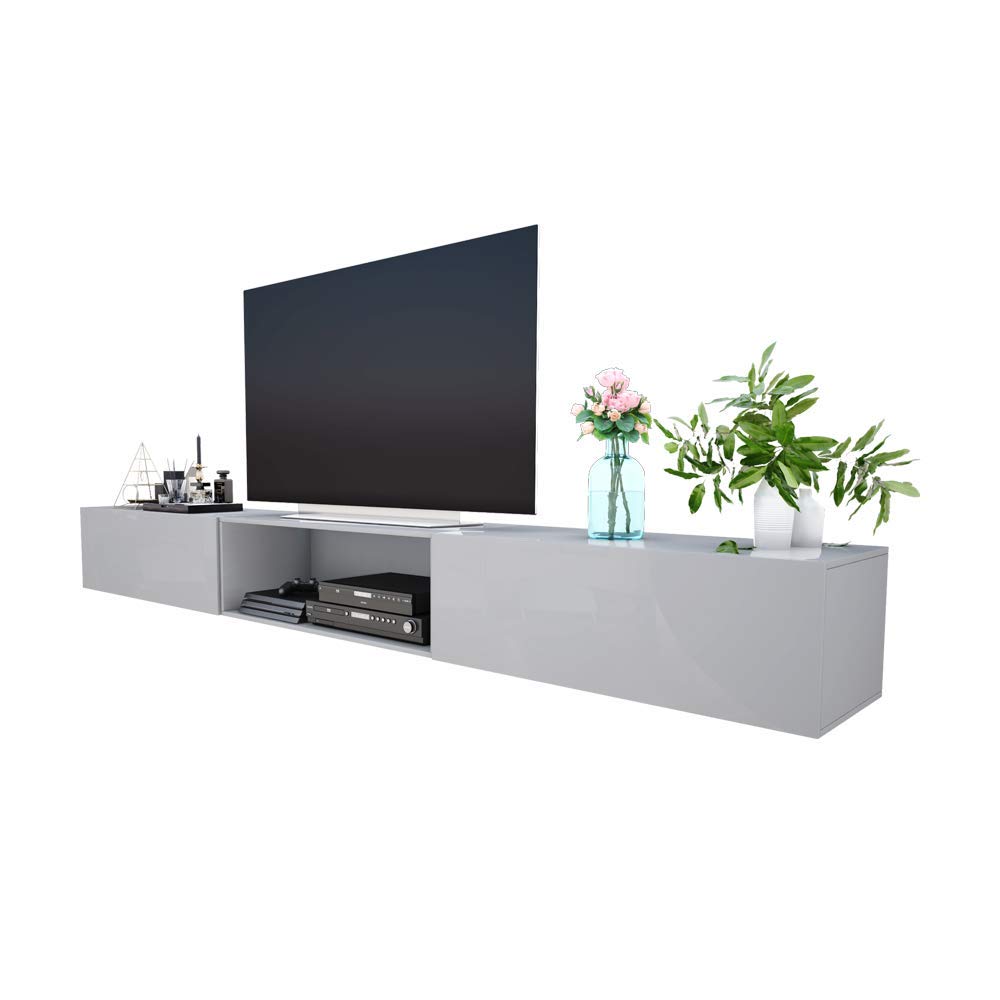 Buy SELSEY LEO Floating TV Stand/Modern Entertainment Unit/Living