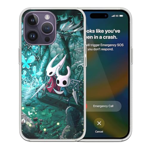 KAYZAR Phone Case Hollow Protect Knight Birthday Cover Shockproof TPU Compatible with iPhone 15 14 13 12 11 Pro Max Mini X Xs Xr 8 7 6 6s Plus Transparent