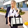 LOVEVOOK Laptoptasche Damen 15,6 Zoll, Wasserdicht Arbeitstasche Aktentasche Handtasche Groß Schultasche Shopper Business Tasche Lehrertasche, Tote Bag Notebooktasche für Büro Uni #1